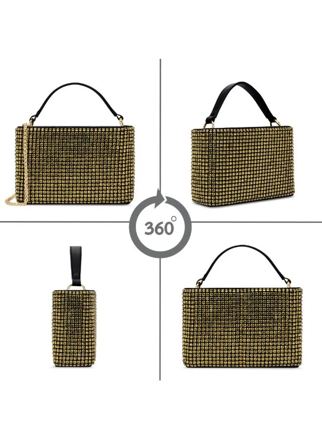 Lavie  Luxe women's Bucket (Gold) for Women | Best Price UAE